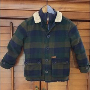 Ben Sherman boys coat 5/6Y